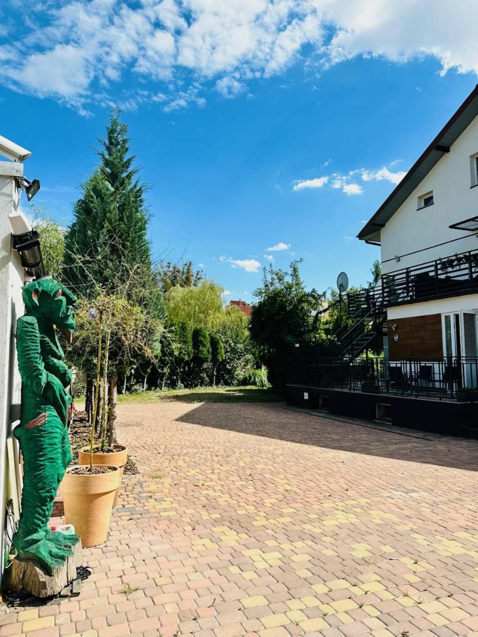 Apartamenty Pokoje Willa Bielany Warszawa Exteriör bild
